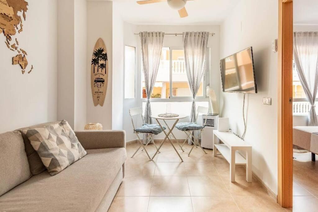 Lindo Y Discreto Apartamento Playa Moncofar Bagian luar foto